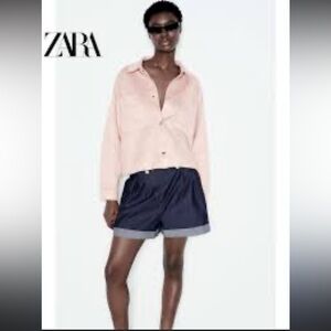 NWT Zara Faux Suede jacket